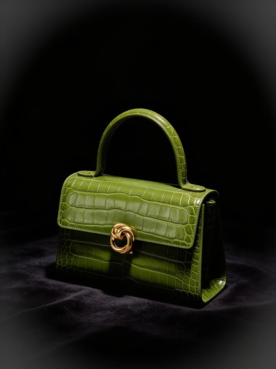Green bag in dark luxury, a real run on Leap