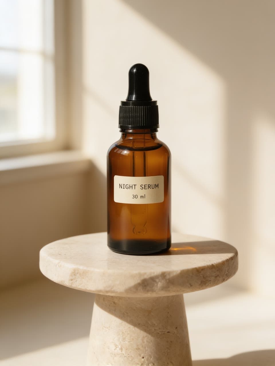 Night serum on a stone pedestal, a real run on Leap