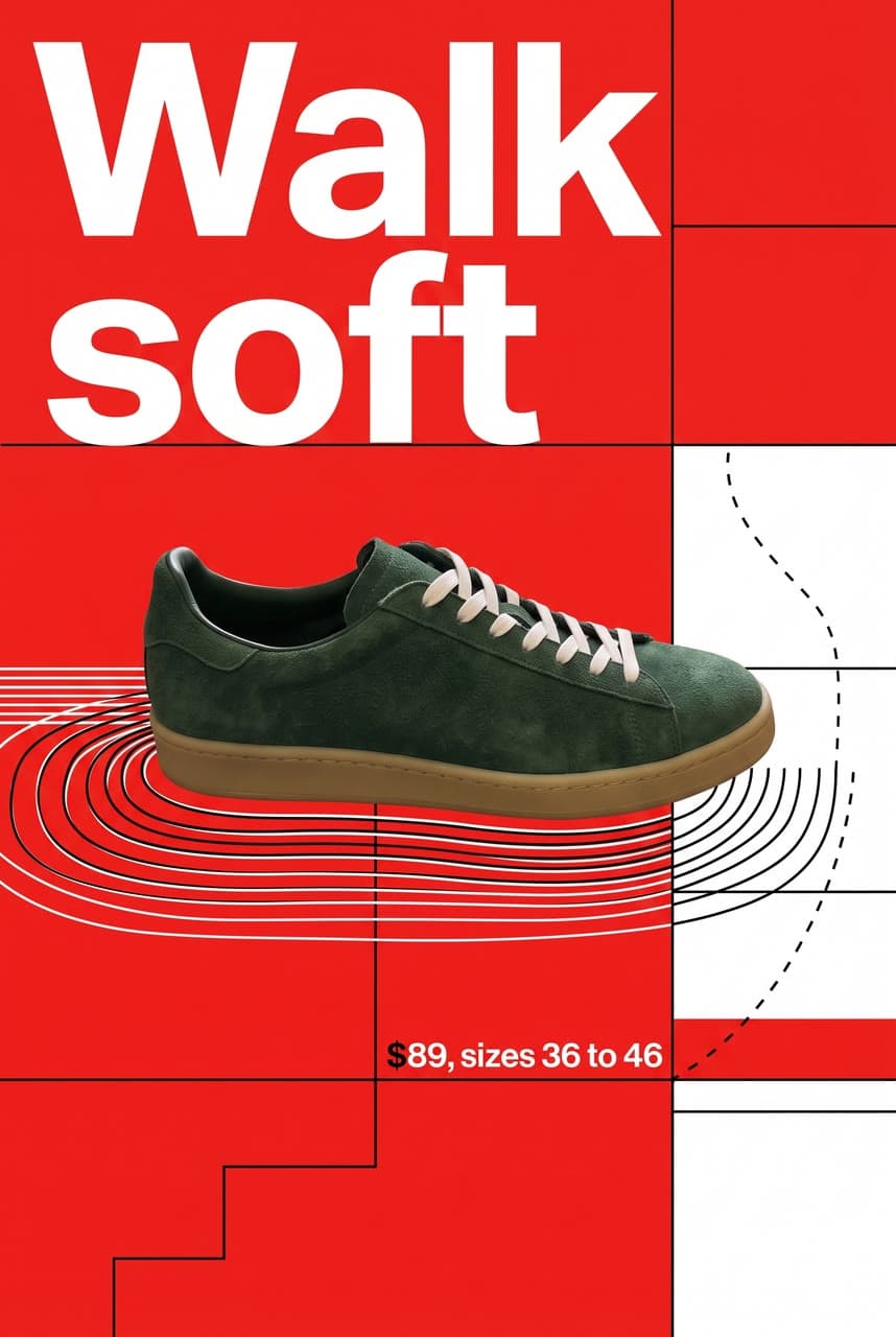 Walk soft, Swiss grid, a real run on Leap