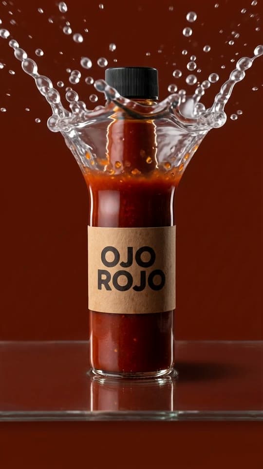 Hot sauce stands in a red splash, a real run on Leap