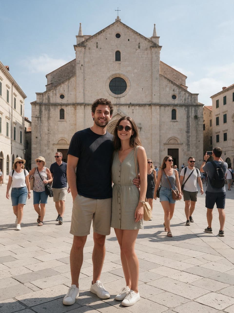 The photo the square without the tourists started from