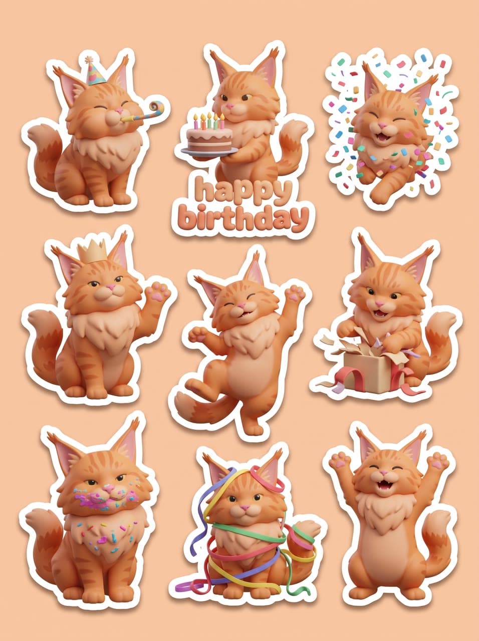 A Maine coon, a 3D vinyl party pack, a real run on Leap