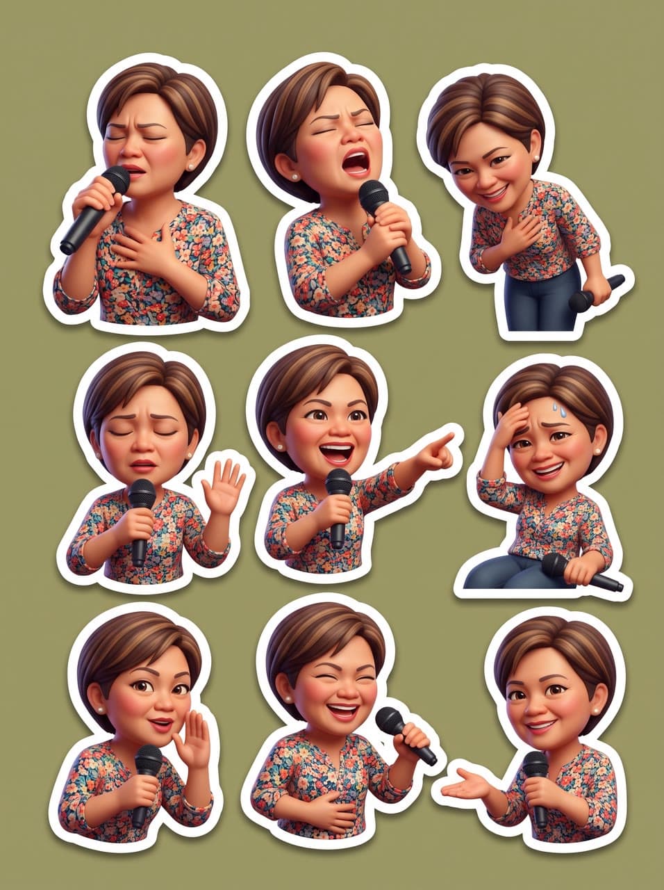 A karaoke queen, a 3D vinyl pack, a real run on Leap
