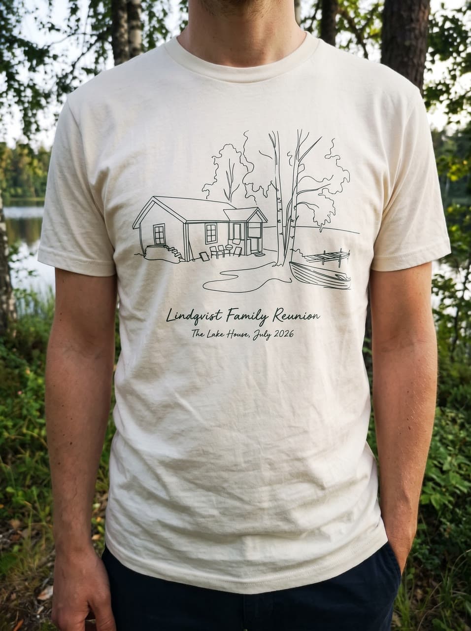 Lindqvist Family Reunion tee, a real run on Leap
