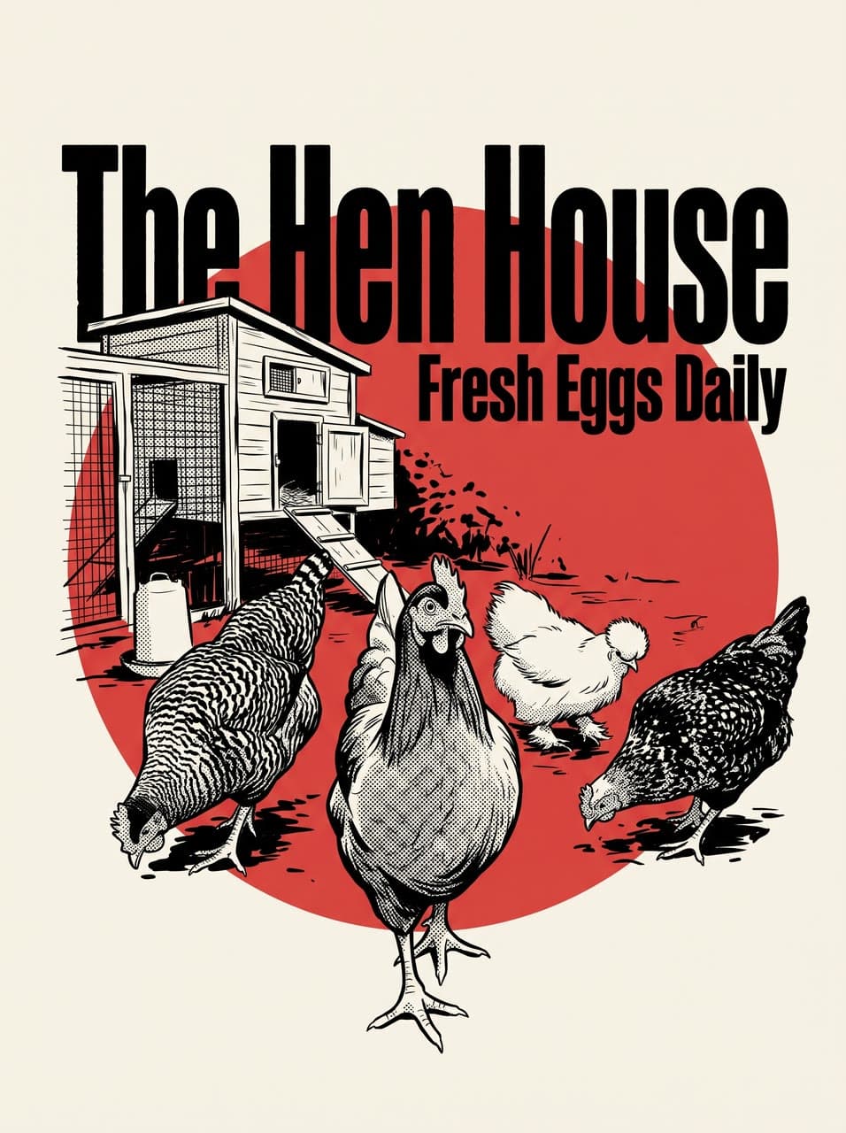 The Hen House, Harajuku tee, a real run on Leap