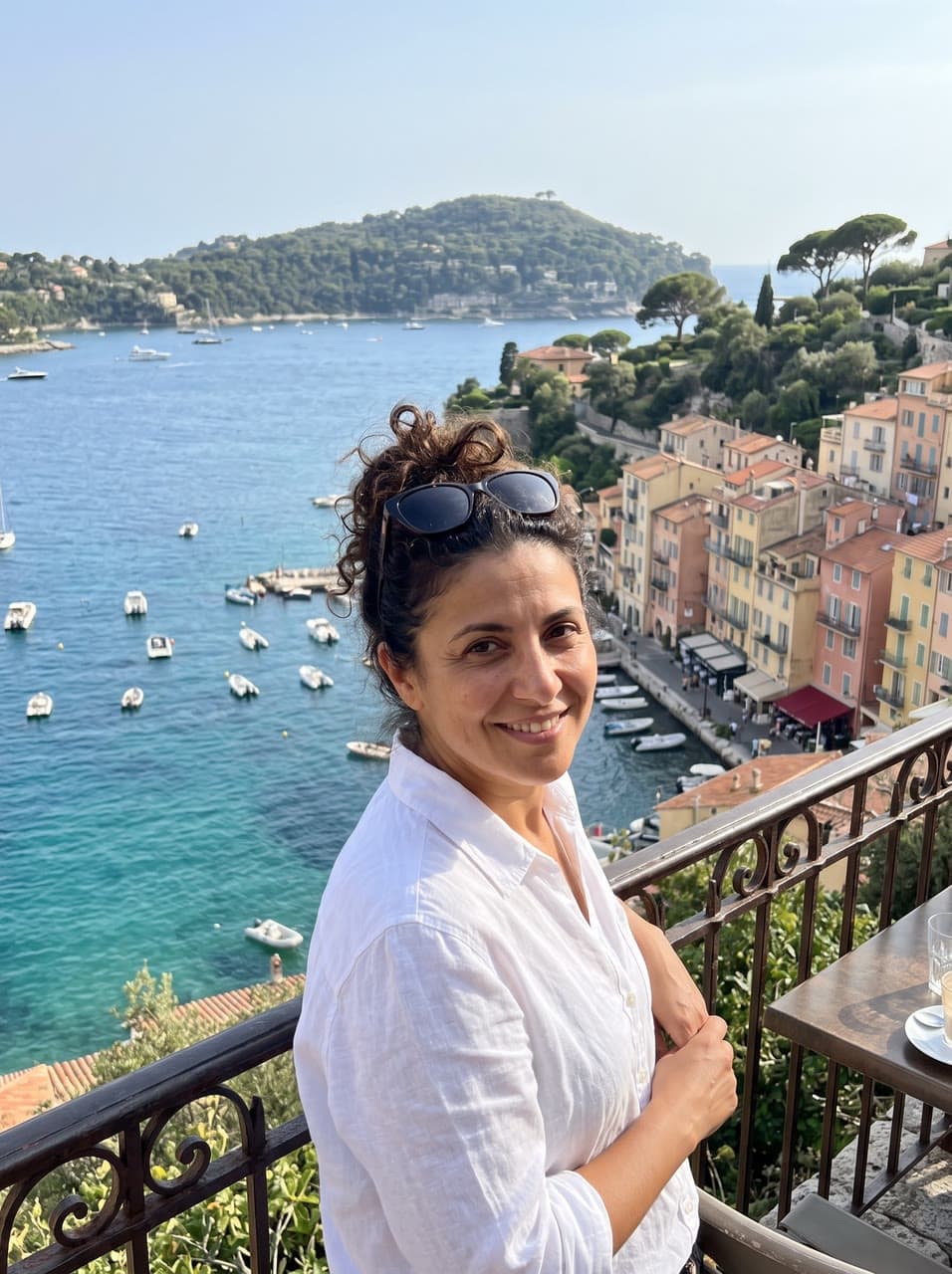 The photo côte d'azur, a riviera poster started from