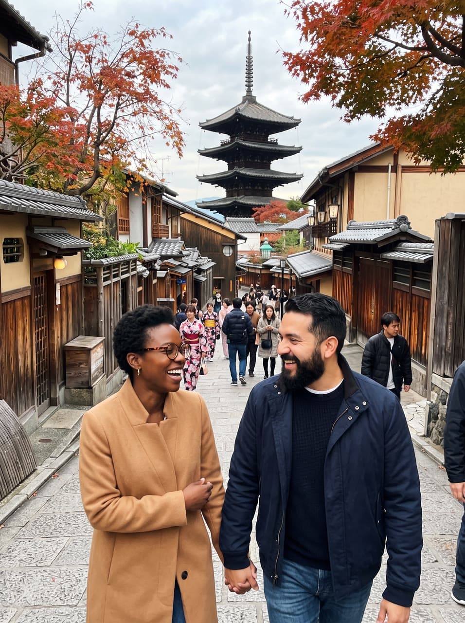 The photo kyoto, the place alone started from