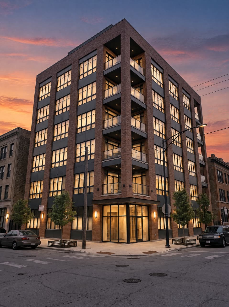 A corner condo at sunset, a real run on Leap