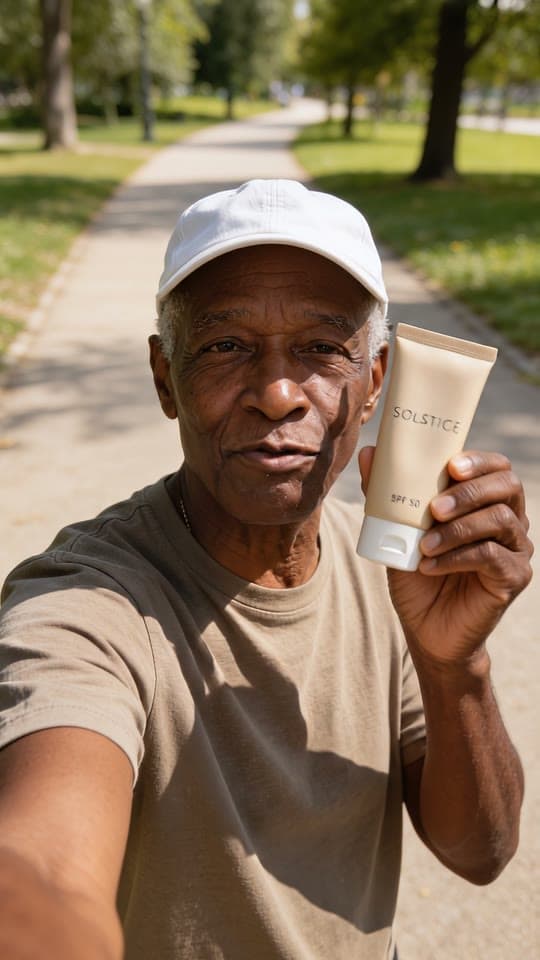 Mineral sunscreen, in the park, a real run on Leap