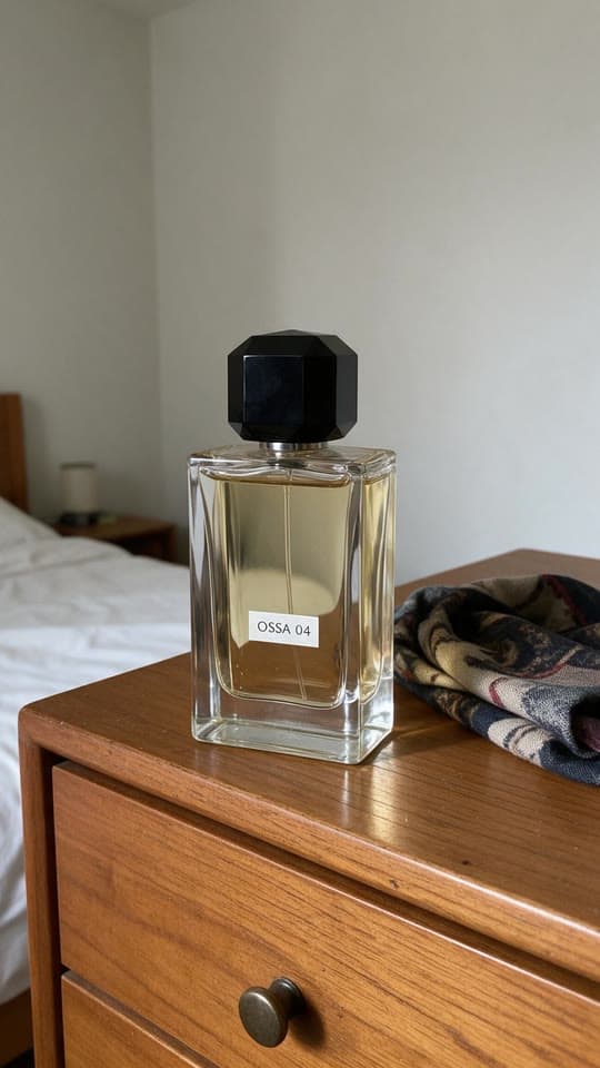 The photo smoke and cedar perfume, deadpan started from