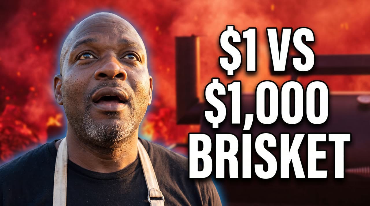 $1 vs $1,000 brisket, a real run on Leap