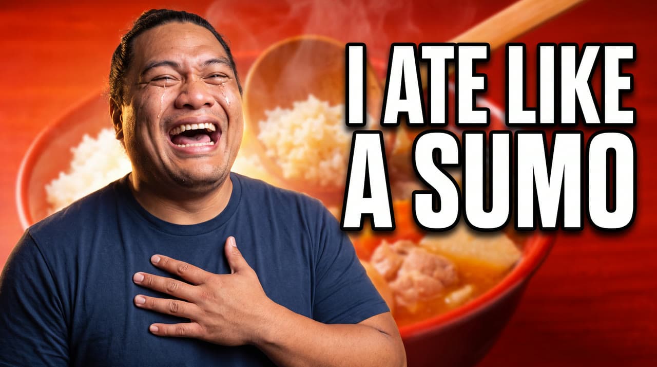 I ate like a sumo, a real run on Leap