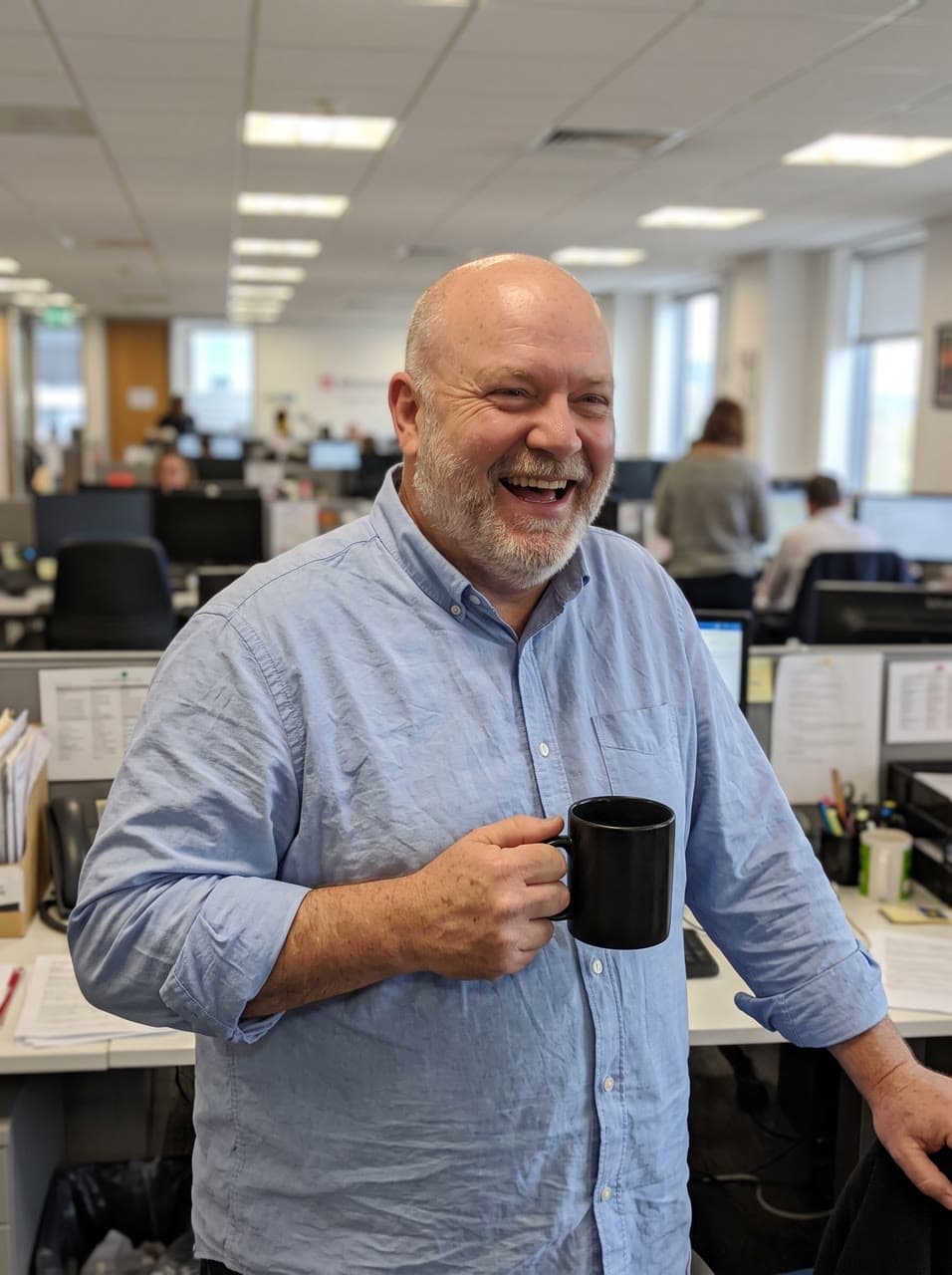 The photo gary escapes the office outbreak started from