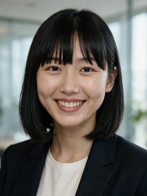 A headshot on the modern office backdrop